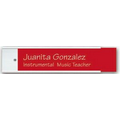 Aluminum Desk Holder For Name Plate (2"x8")